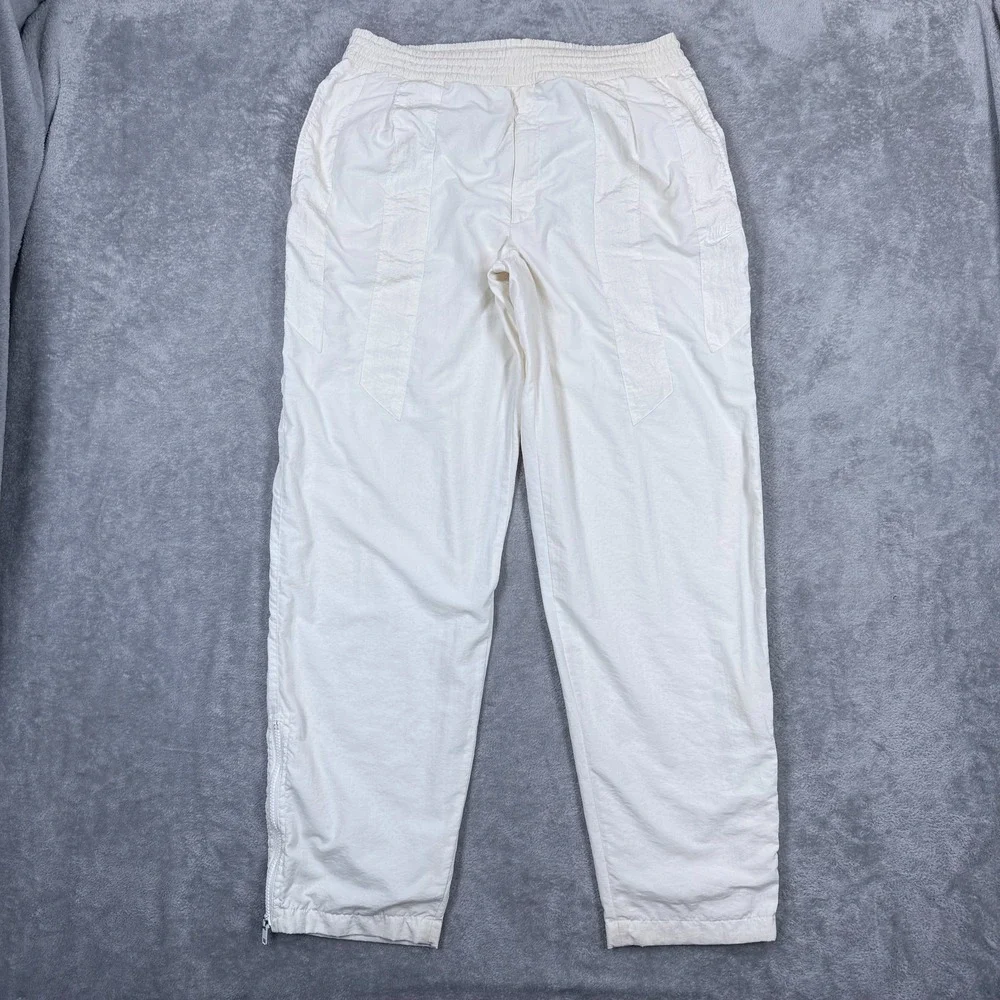 Vintage Nike Air Jordan 90s Windbreaker Track Pants Mens Large Ankle‎ Zip RARE